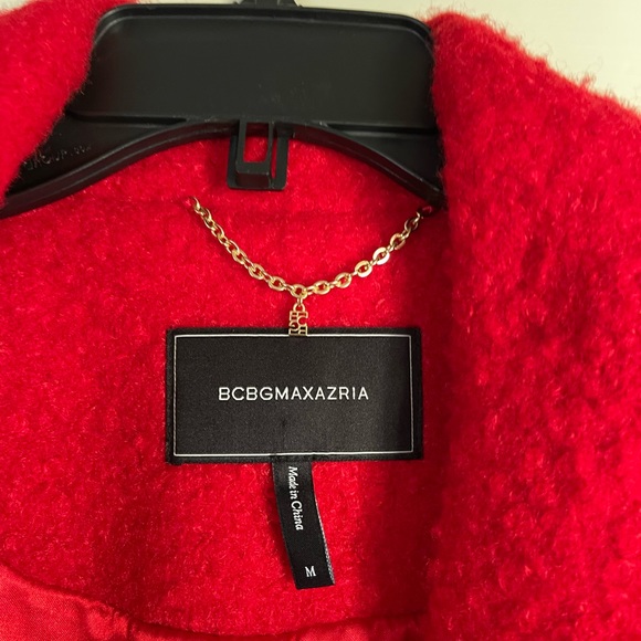RED AS NEW BCBGMAXAZRIA JACKETSIZE M - Picture 5 of 8